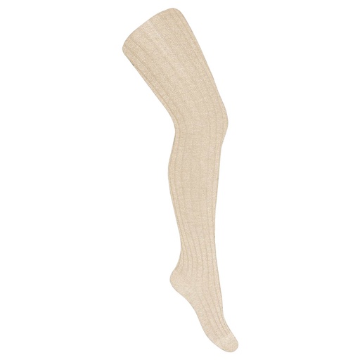 Lurex Ribbed Tights
