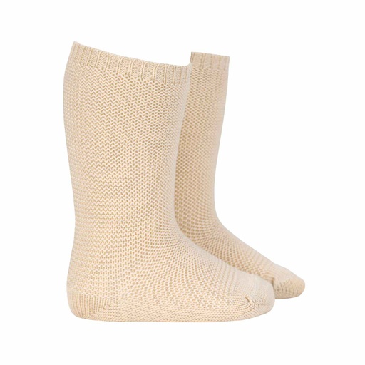 Garter Stitch Knee Sock