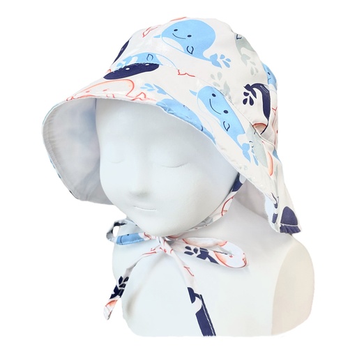 [58.850.609-445-S] Splash Print Sun Hat