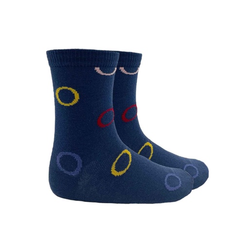 Circle Print Sock