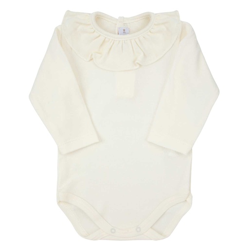 Ruffle Collar Bodysuit