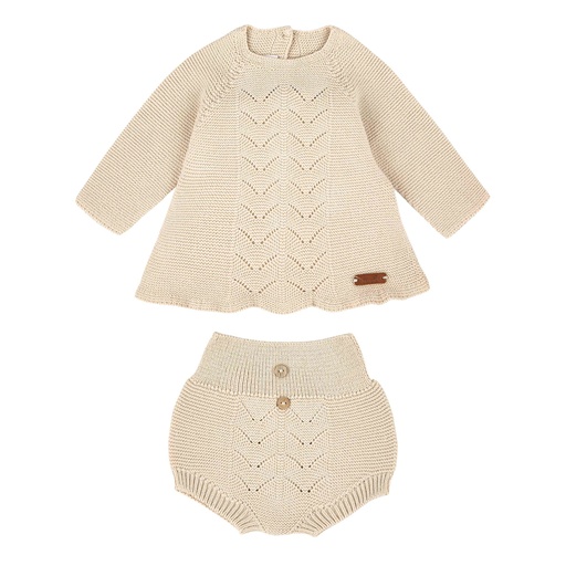 Links Stitch Knit Set