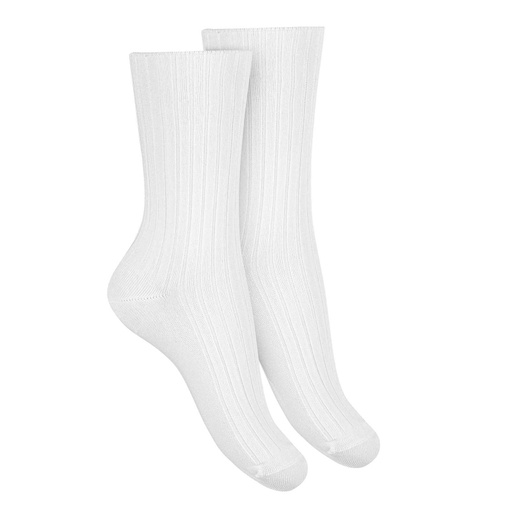 Women’s Ribbed Modal Sock W/O Elastic Cuff