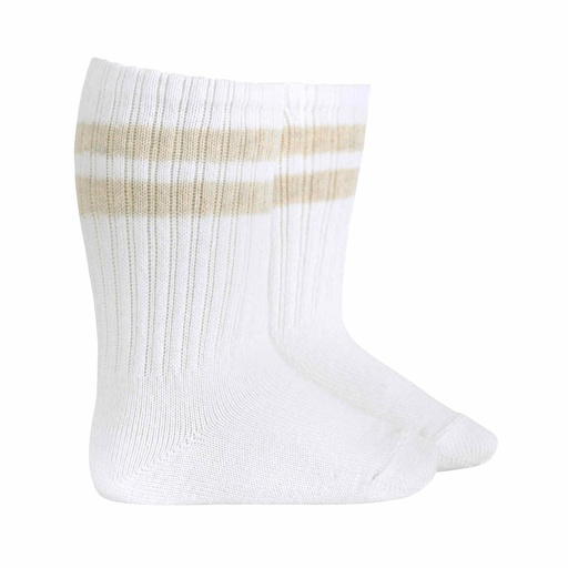 Striped Midi Sock